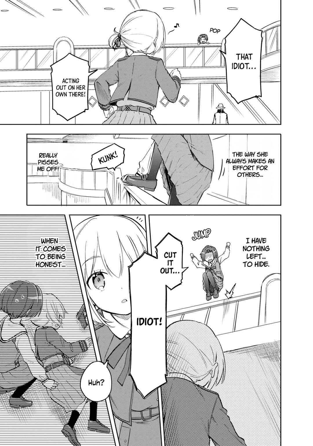 Page 9 Chapter 5 Lycoris Recoil Koushiki Comic Anthology: React