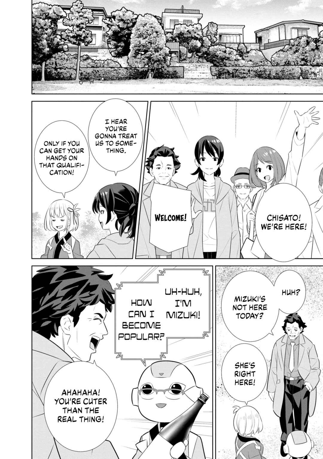 Page 10 Chapter 7 Lycoris Recoil Koushiki Comic Anthology: React