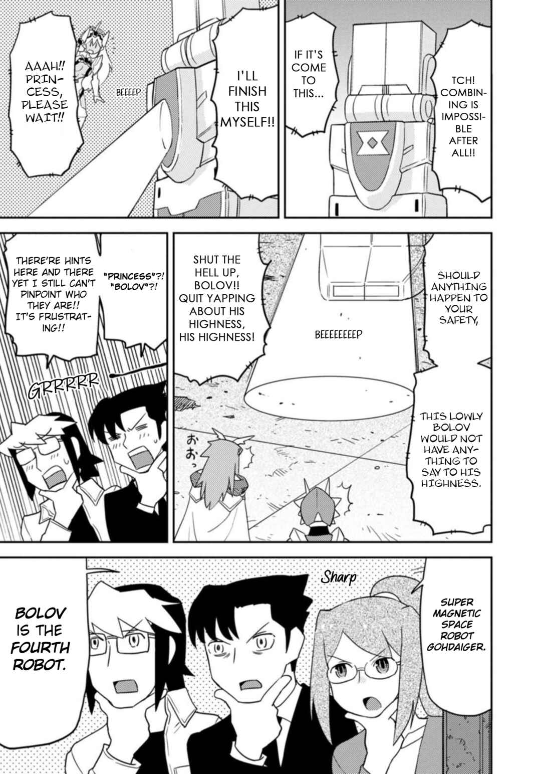 Page 13 Chapter 42 Choukadou Girls