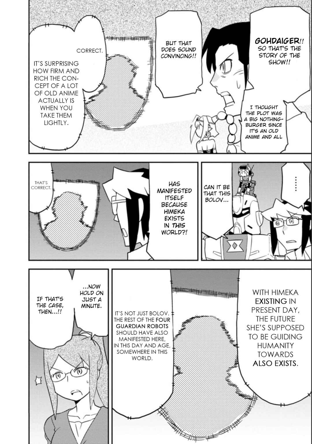 Page 12 Chapter 43 Choukadou Girls