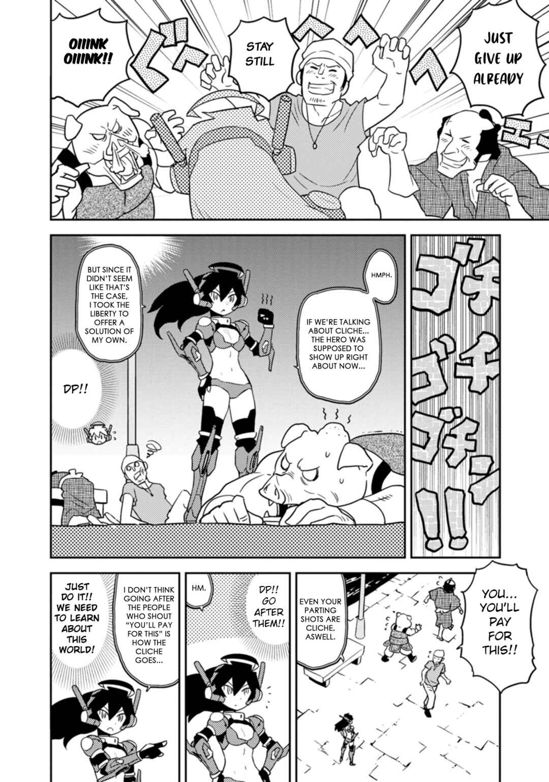 Page 4 Chapter 62 Choukadou Girls