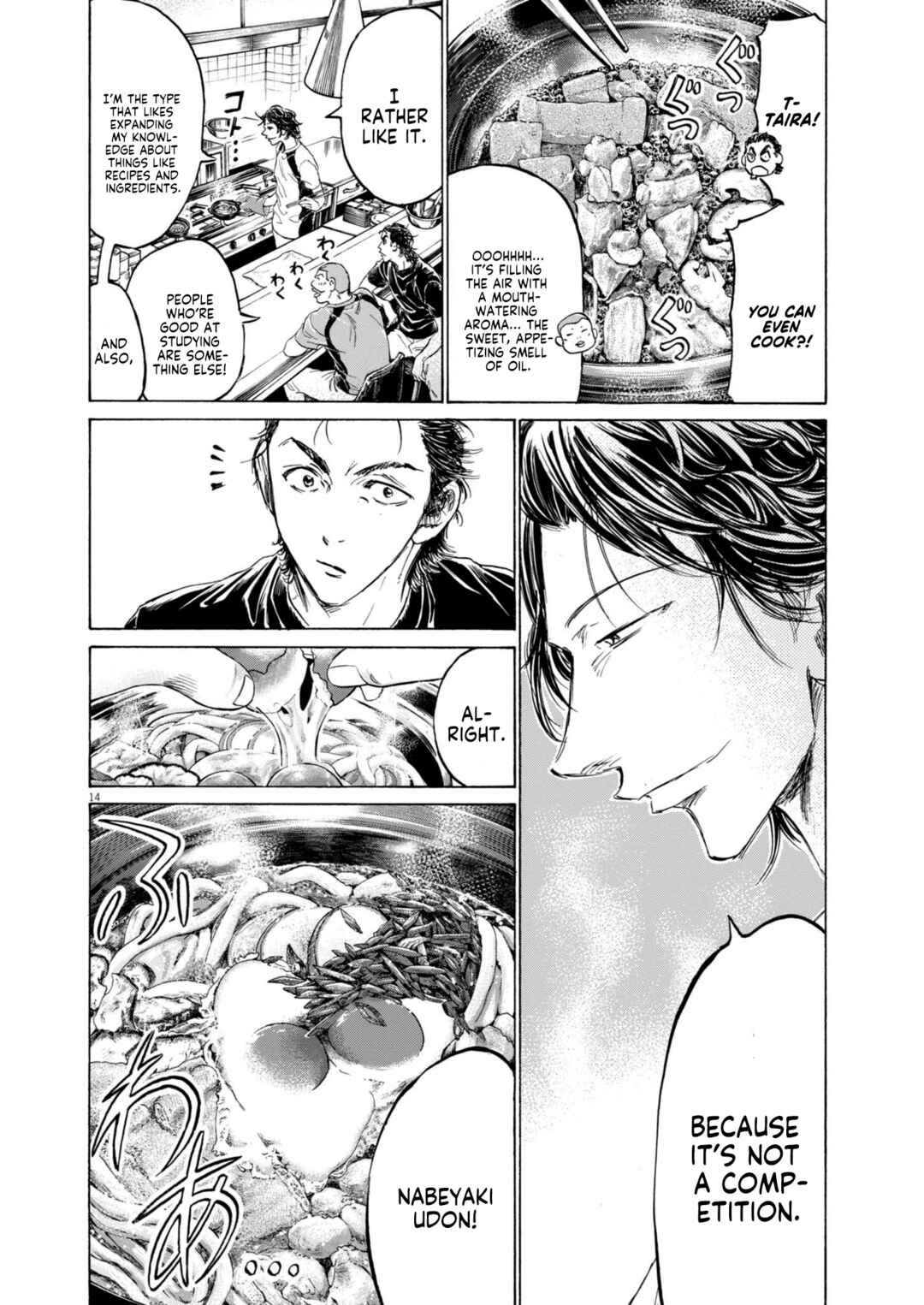 Page 14 Chapter 1 Ao Ashi Midnight Diner