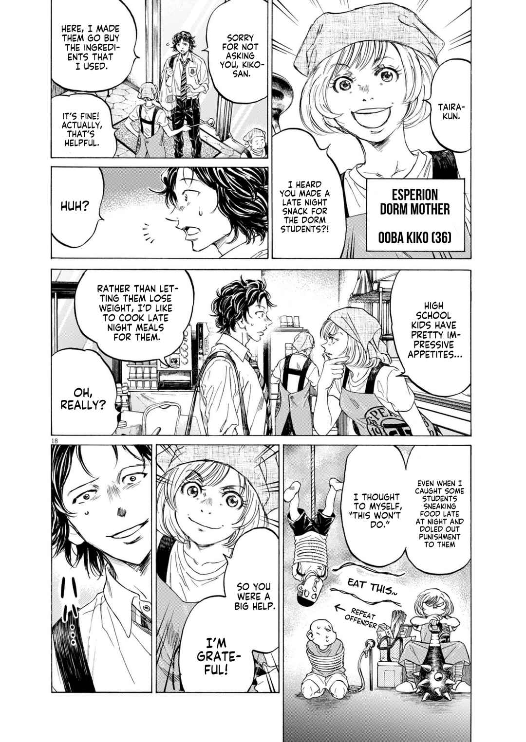 Page 18 Chapter 1 Ao Ashi Midnight Diner