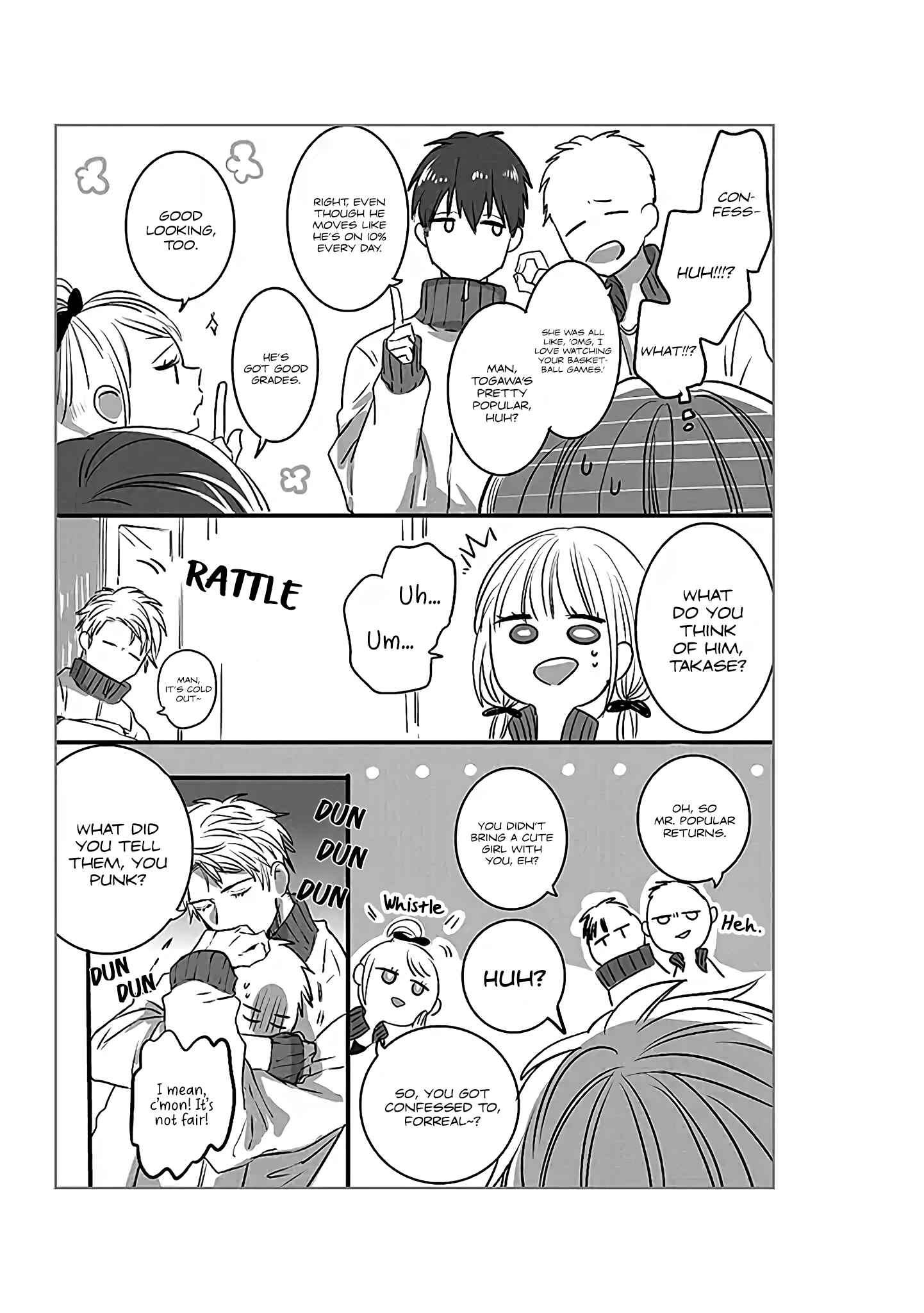 Page 4 Chapter 1 Himitsu no Otsukiai wo Shiteimasu. (Webcomic)