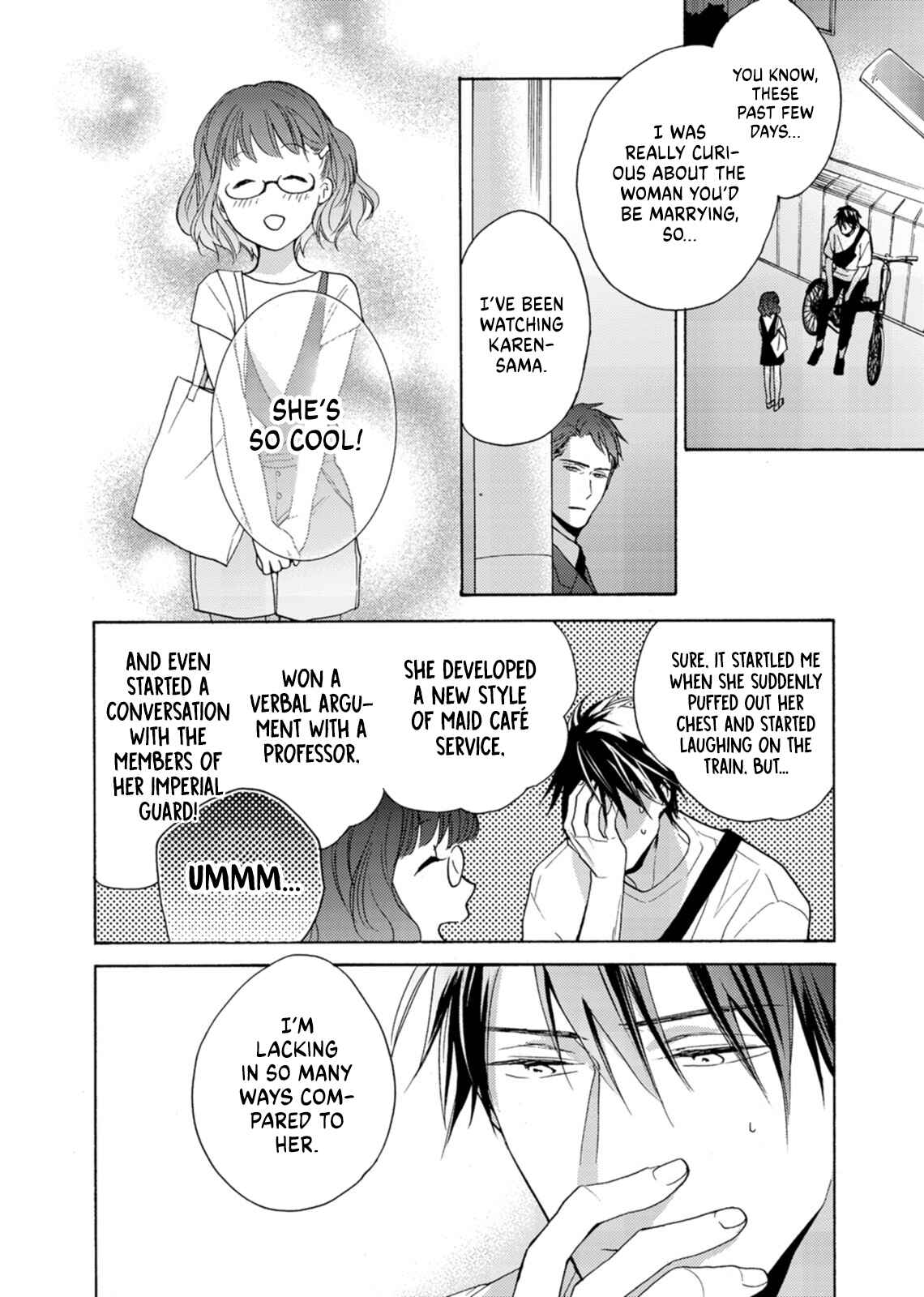 Page 18 Chapter 8 Ougo Mitsunaga wa Namagoroshi ga Tsurai