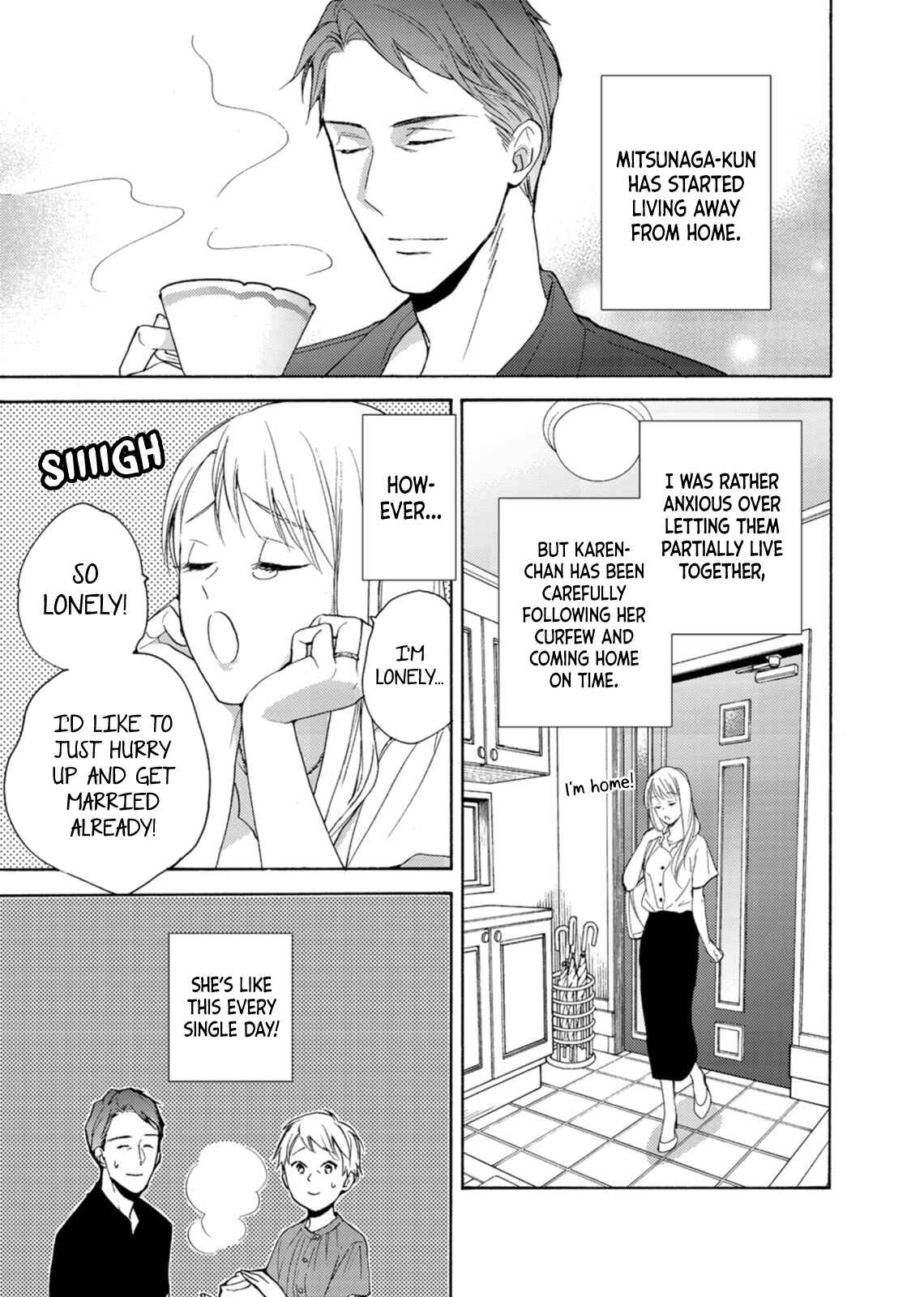 Page 3 Chapter 8 Ougo Mitsunaga wa Namagoroshi ga Tsurai
