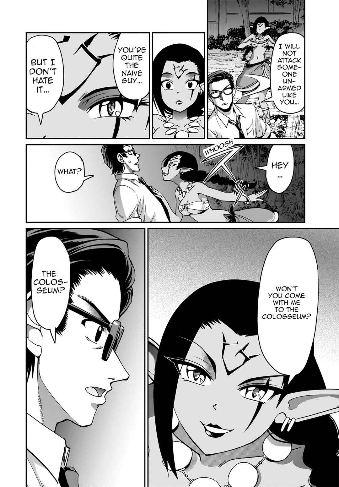 Page 21 Chapter 4 Isekai Shoukan Oji-san no Juumusou Life ~Sabage Suki Salaryman wa Kaisha Owari ni Isekai e Chokki suru~
