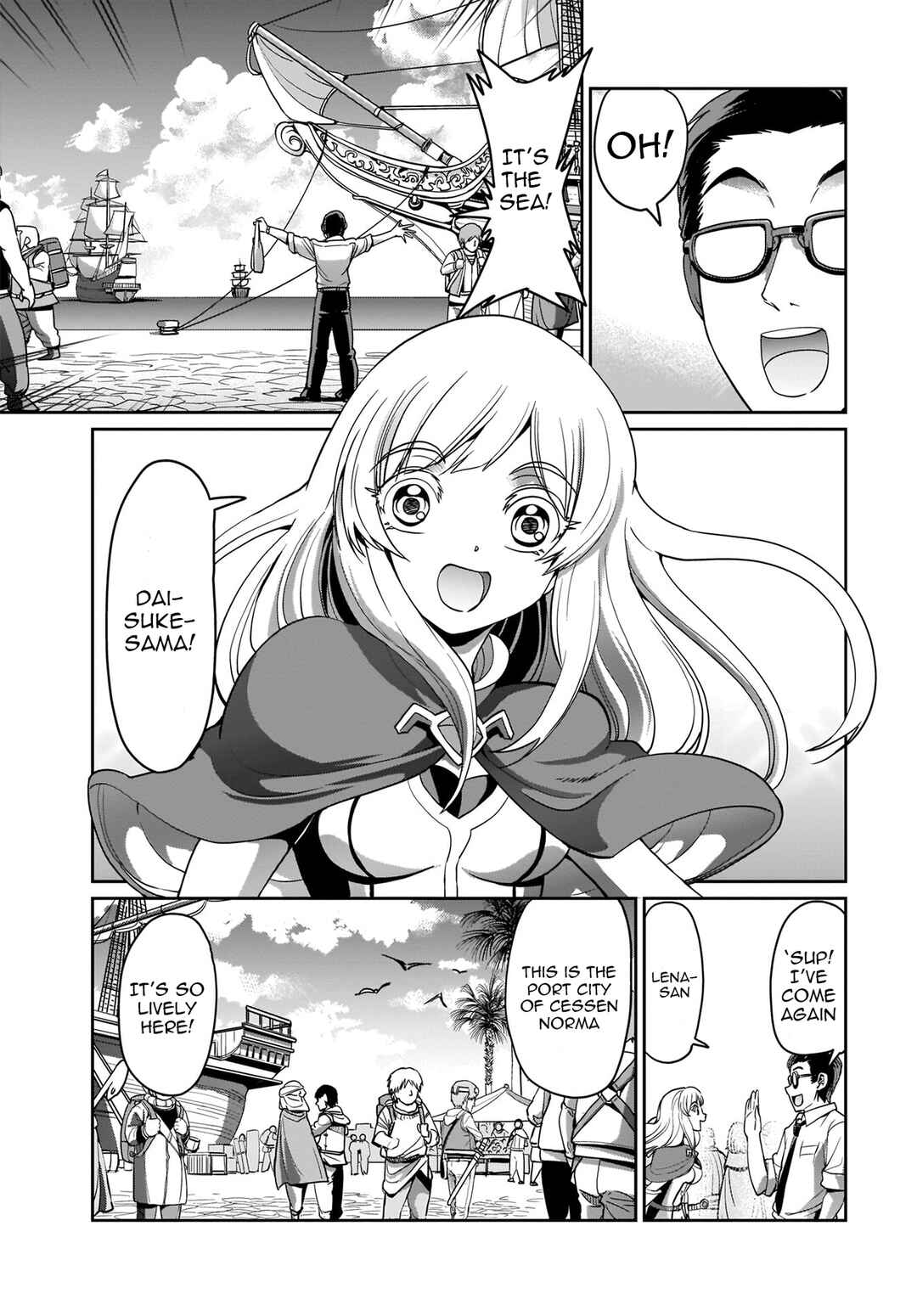 Page 4 Chapter 4 Isekai Shoukan Oji-san no Juumusou Life ~Sabage Suki Salaryman wa Kaisha Owari ni Isekai e Chokki suru~