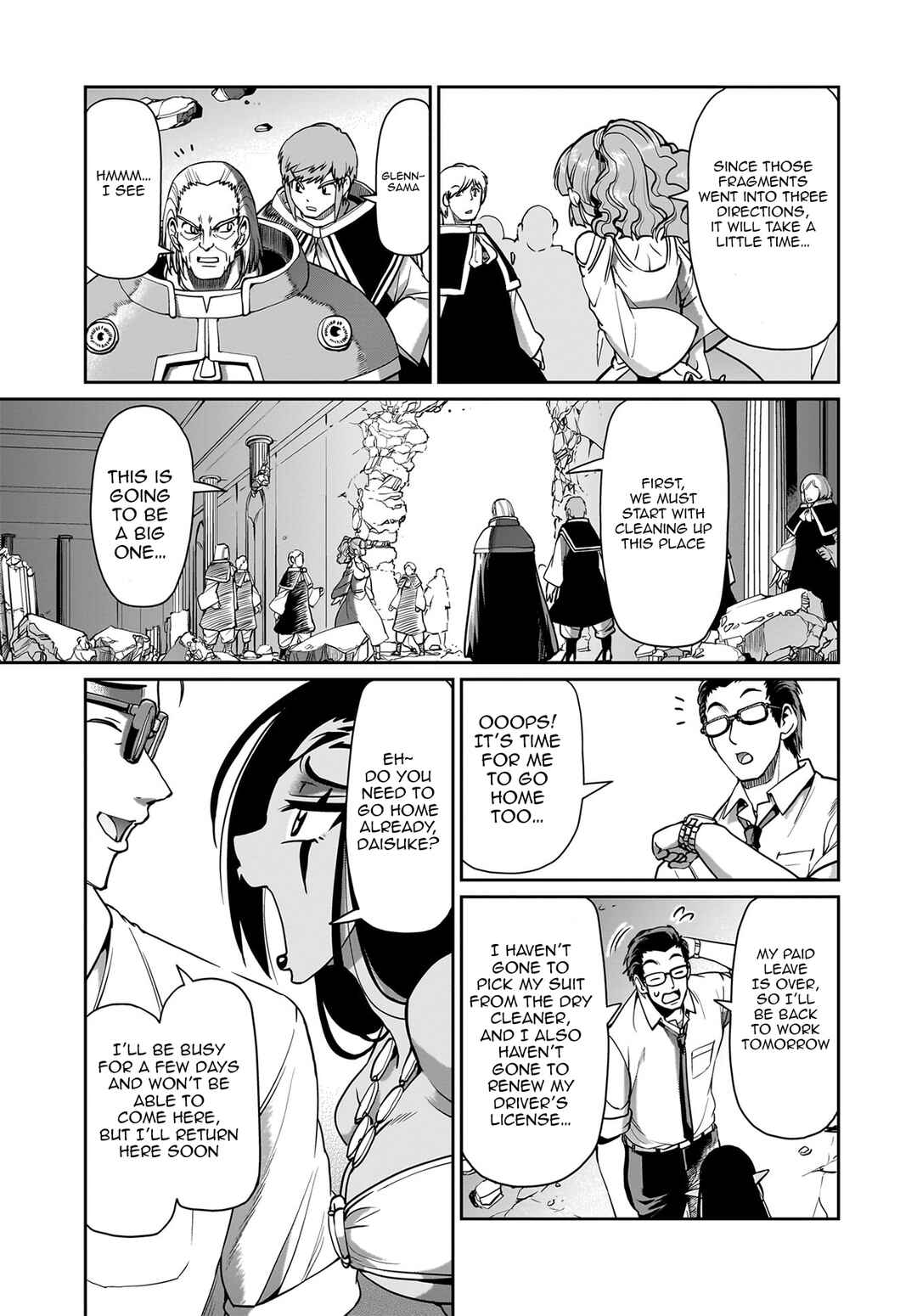 Page 4 Chapter 62 Isekai Shoukan Oji-san no Juumusou Life ~Sabage Suki Salaryman wa Kaisha Owari ni Isekai e Chokki suru~