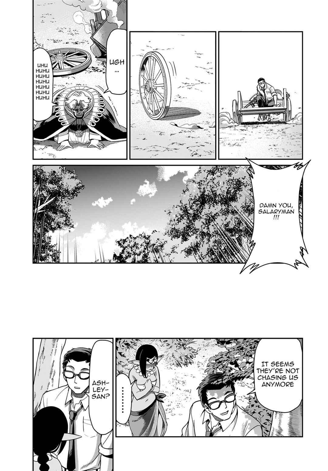 Page 16 Chapter 32 Isekai Shoukan Oji-san no Juumusou Life ~Sabage Suki Salaryman wa Kaisha Owari ni Isekai e Chokki suru~