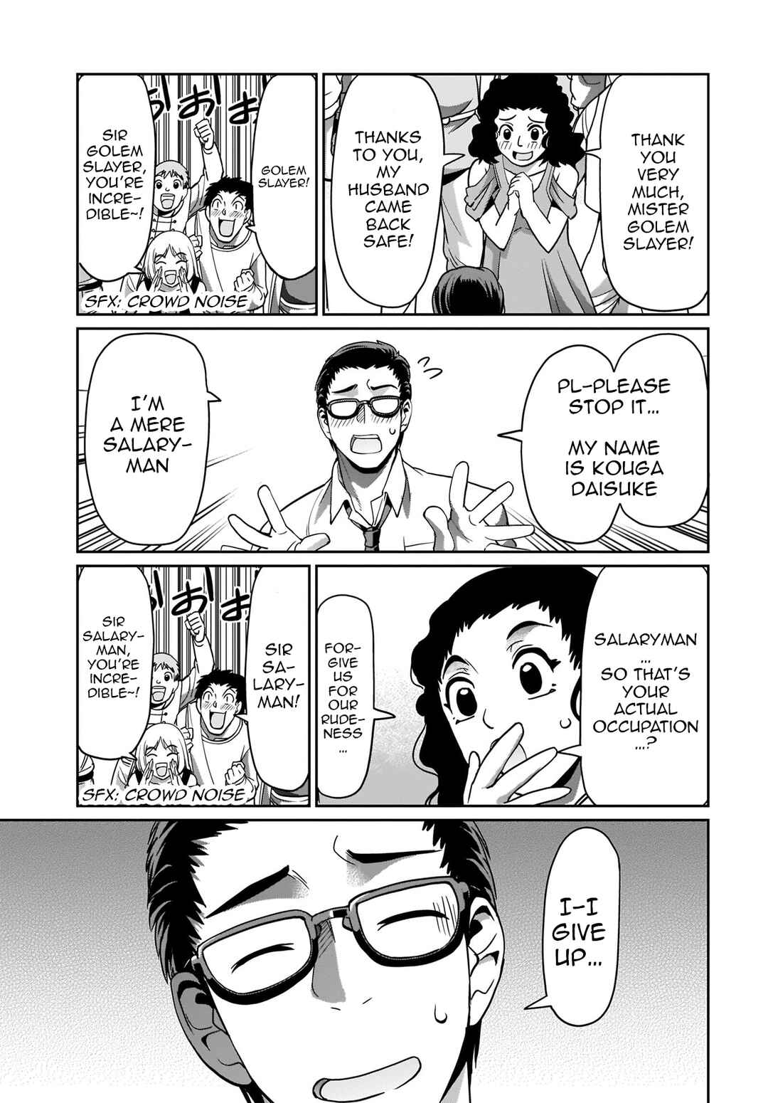 Page 6 Chapter 10 Isekai Shoukan Oji-san no Juumusou Life ~Sabage Suki Salaryman wa Kaisha Owari ni Isekai e Chokki suru~