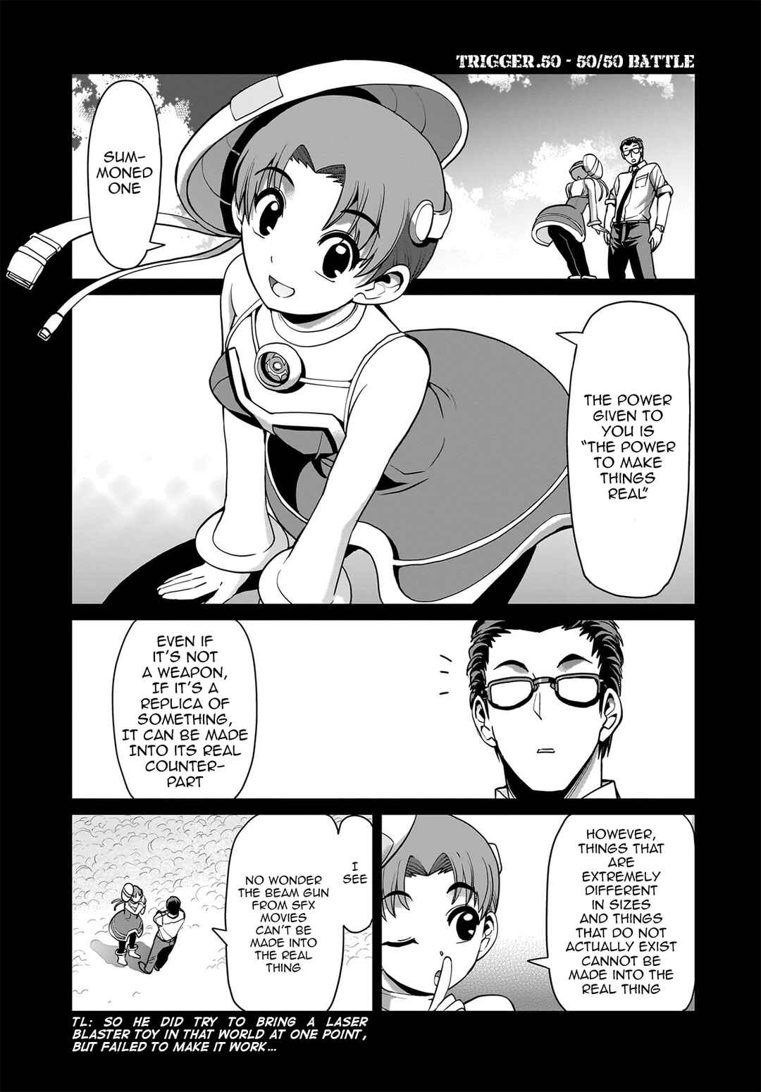 Page 2 Chapter 50 Isekai Shoukan Oji-san no Juumusou Life ~Sabage Suki Salaryman wa Kaisha Owari ni Isekai e Chokki suru~