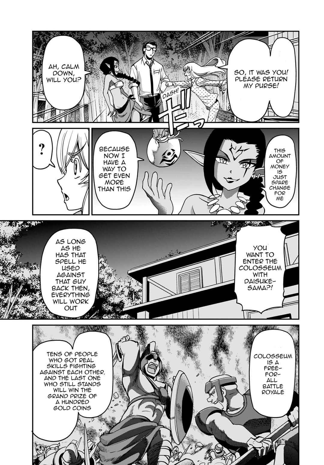 Page 4 Chapter 5 Isekai Shoukan Oji-san no Juumusou Life ~Sabage Suki Salaryman wa Kaisha Owari ni Isekai e Chokki suru~