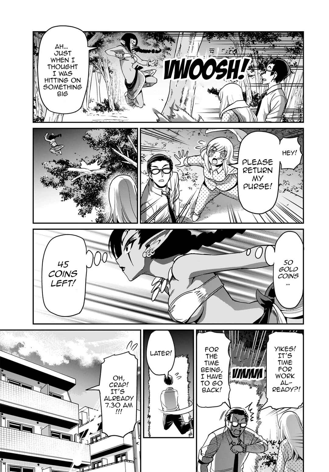 Page 8 Chapter 5 Isekai Shoukan Oji-san no Juumusou Life ~Sabage Suki Salaryman wa Kaisha Owari ni Isekai e Chokki suru~