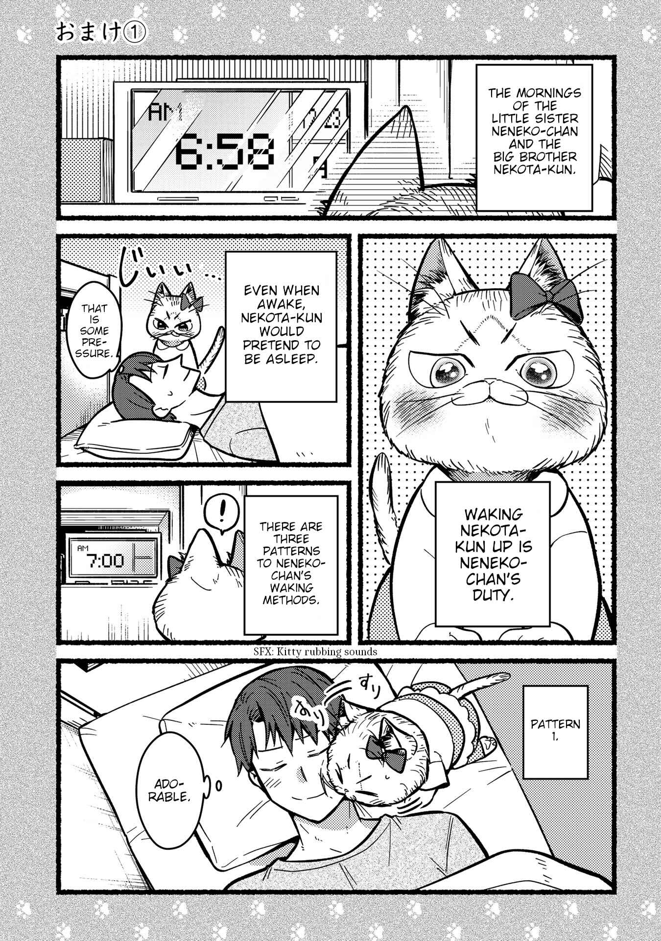 Page 1 Chapter 1.5 My Sister, The Cat