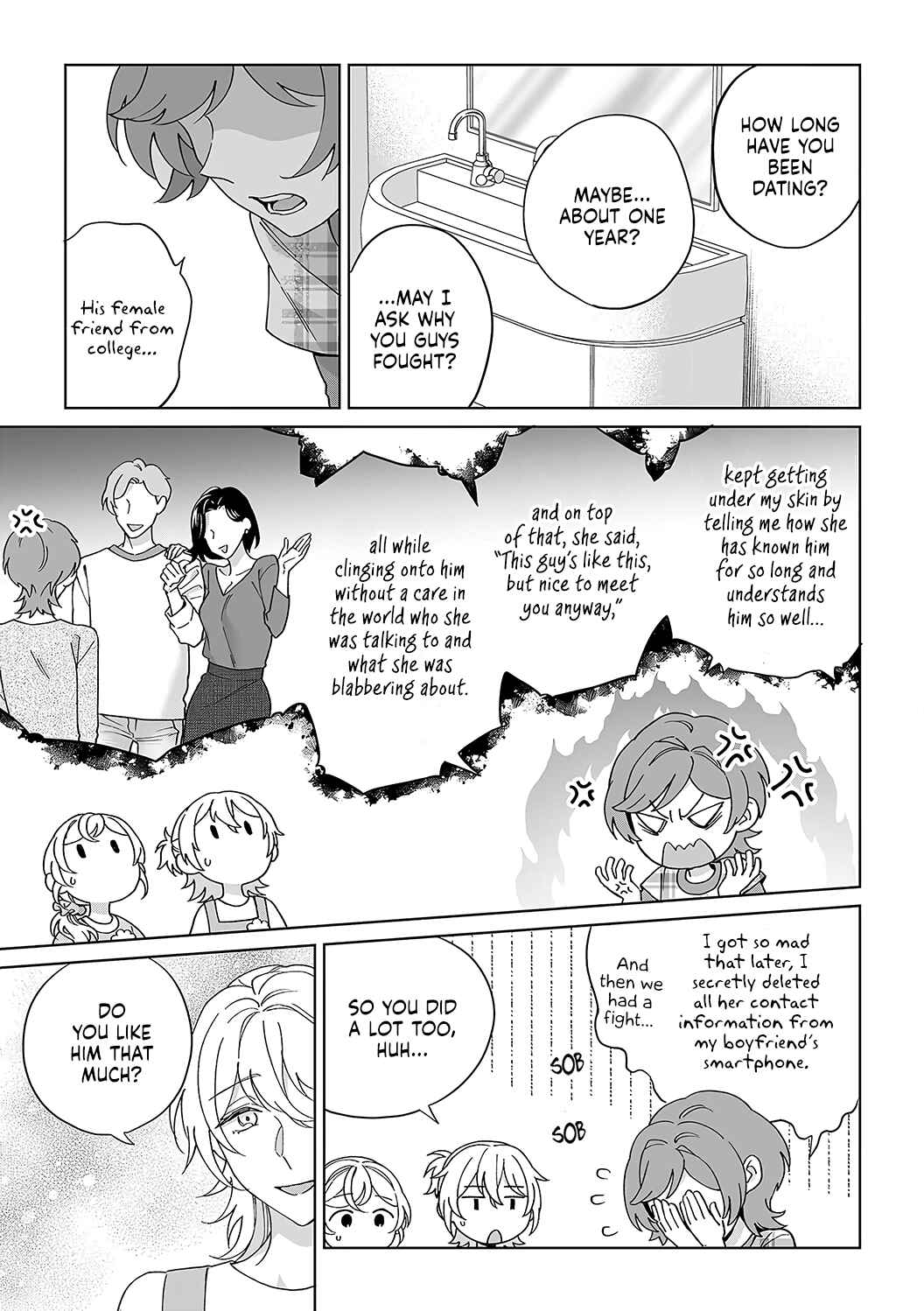 Page 16 Chapter 38 Goukon Aite wa Nikushoku Keikan?!