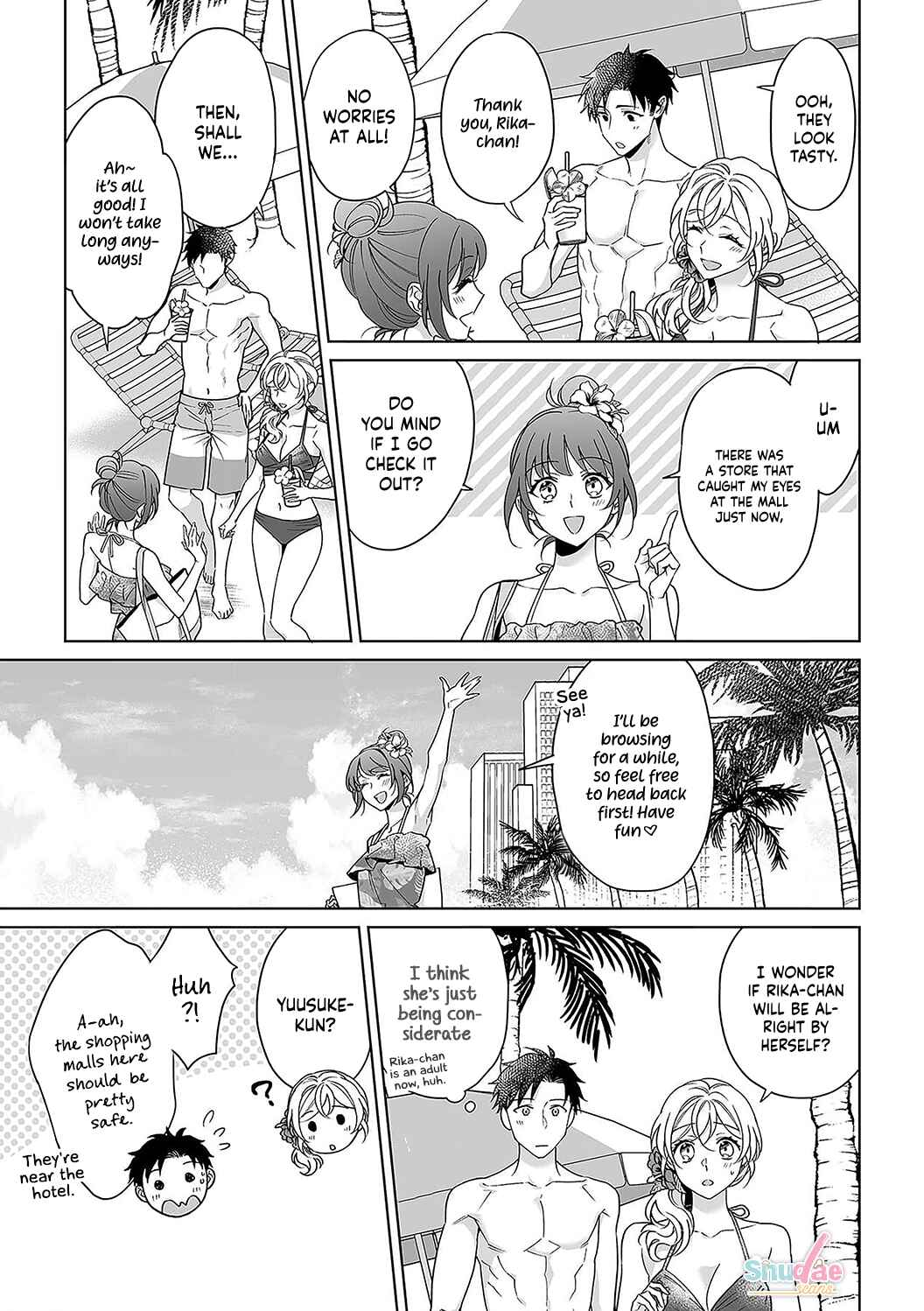 Page 10 Chapter 32 Goukon Aite wa Nikushoku Keikan?!