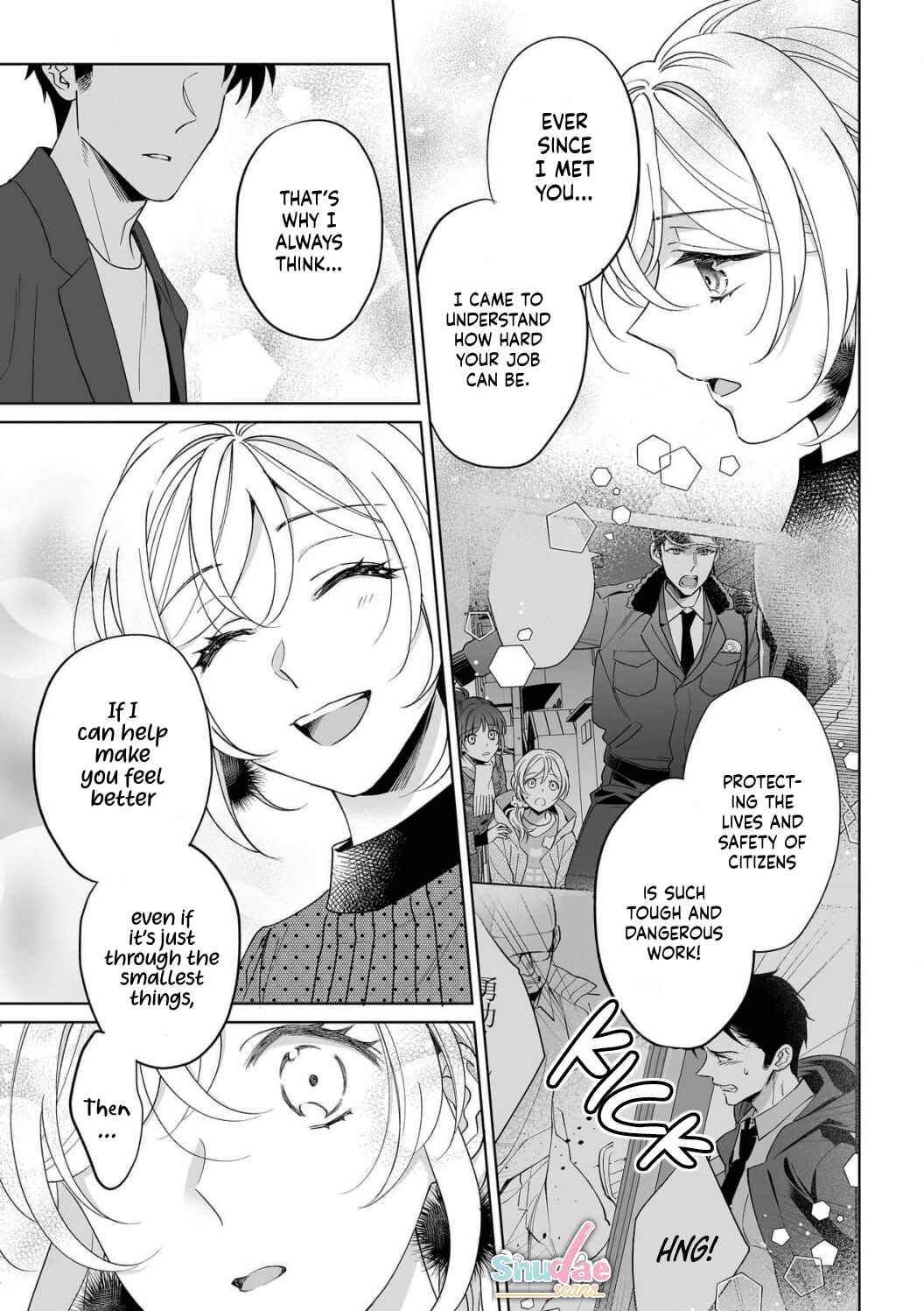 Page 22 Chapter 30 Goukon Aite wa Nikushoku Keikan?!