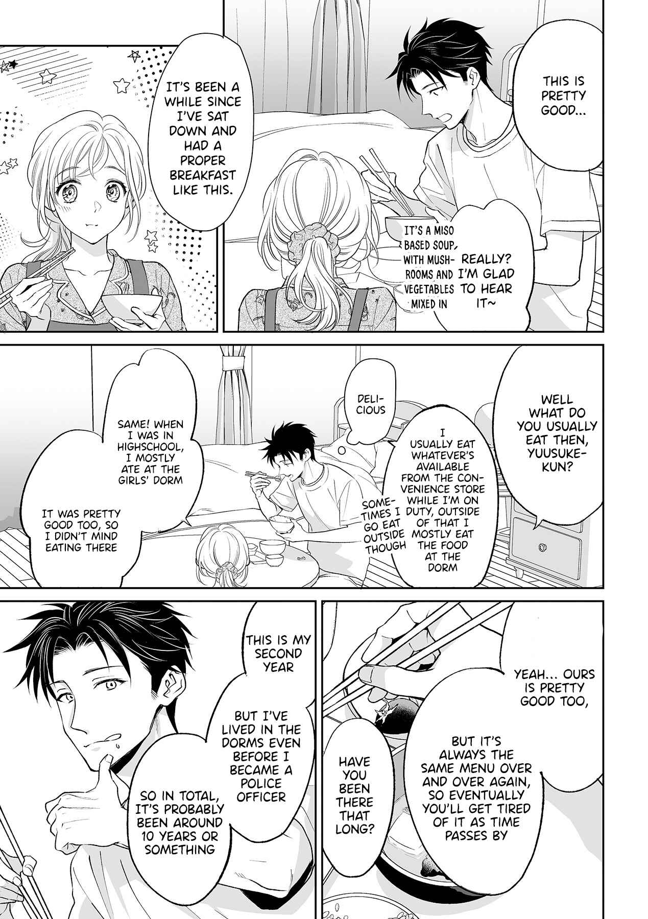 Page 3 Chapter 4 Goukon Aite wa Nikushoku Keikan?!