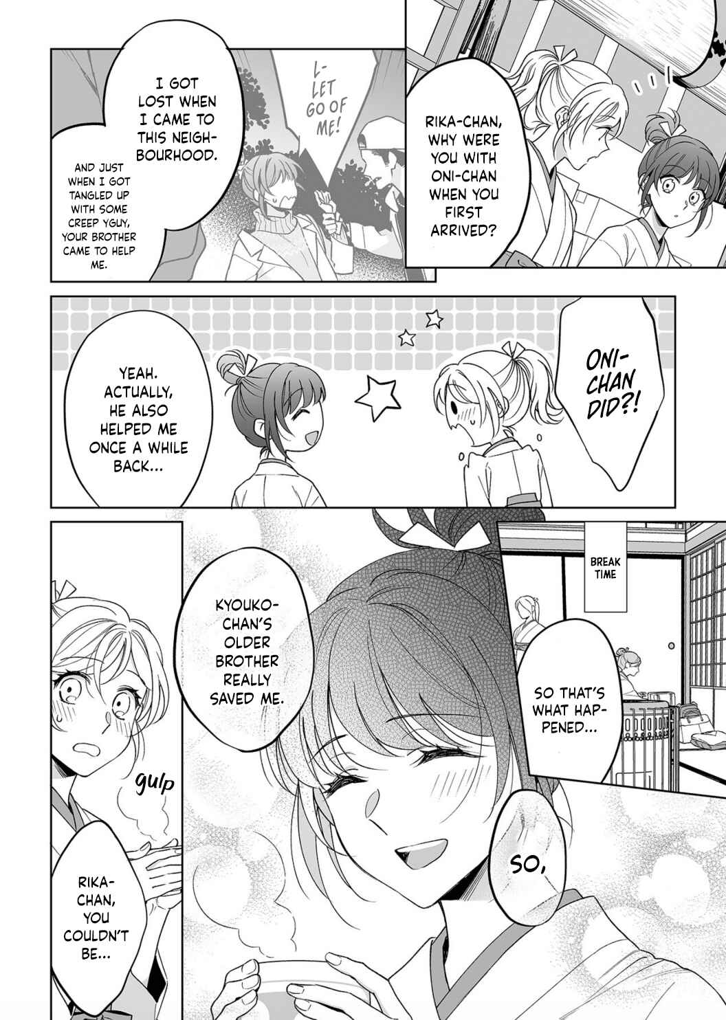 Page 14 Chapter 22 Goukon Aite wa Nikushoku Keikan?!