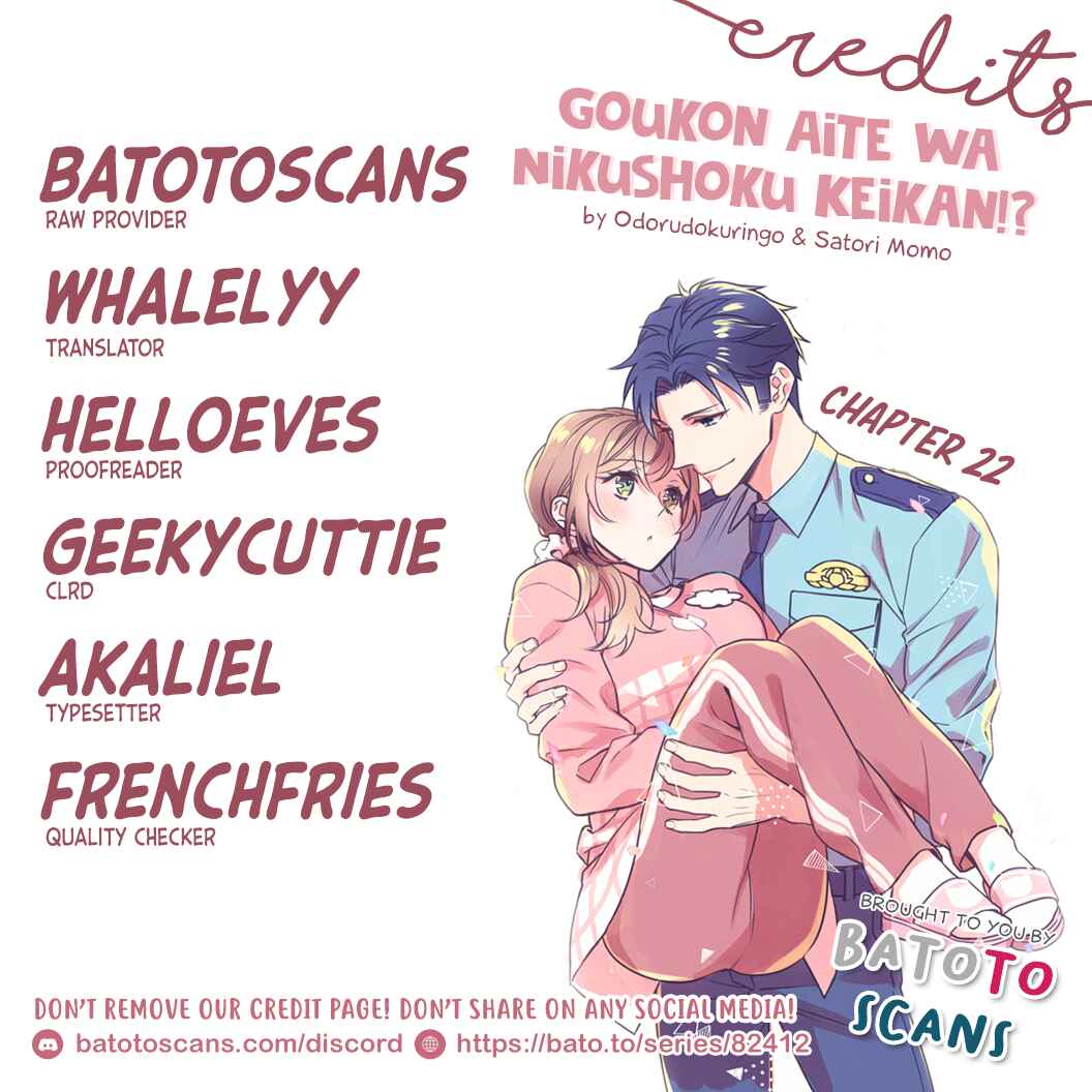 Page 2 Chapter 22 Goukon Aite wa Nikushoku Keikan?!