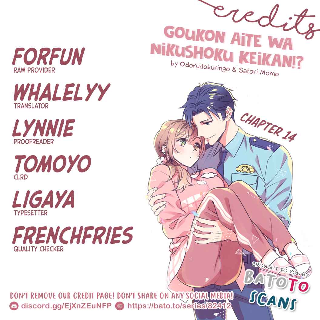 Page 2 Chapter 14 Goukon Aite wa Nikushoku Keikan?!