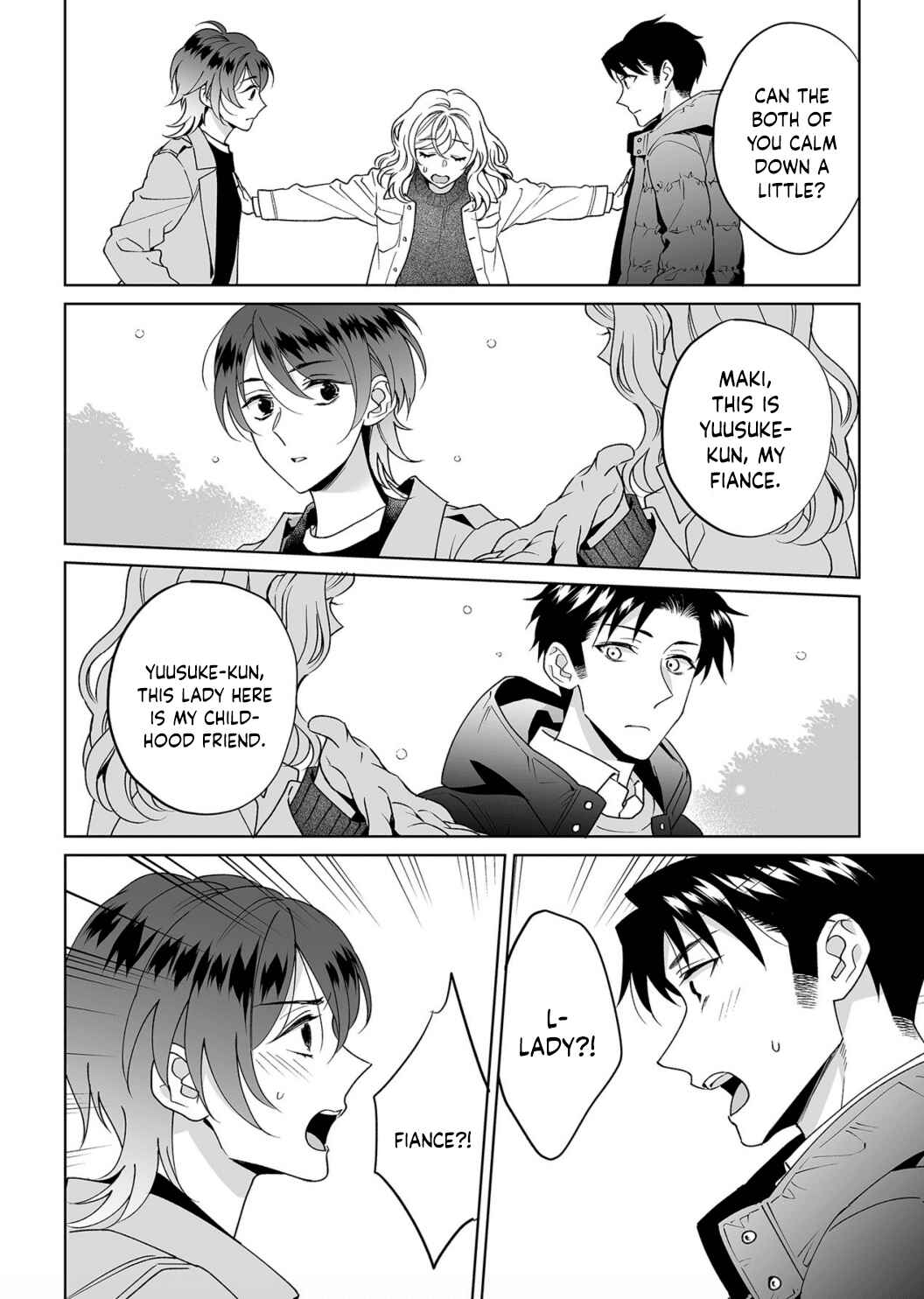 Page 28 Chapter 24 Goukon Aite wa Nikushoku Keikan?!