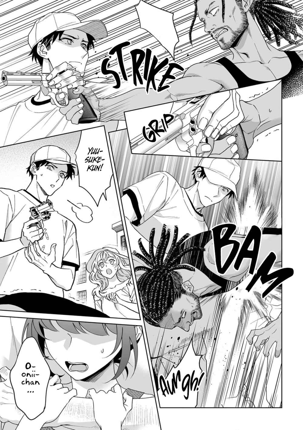 Page 12 Chapter 34 Goukon Aite wa Nikushoku Keikan?!