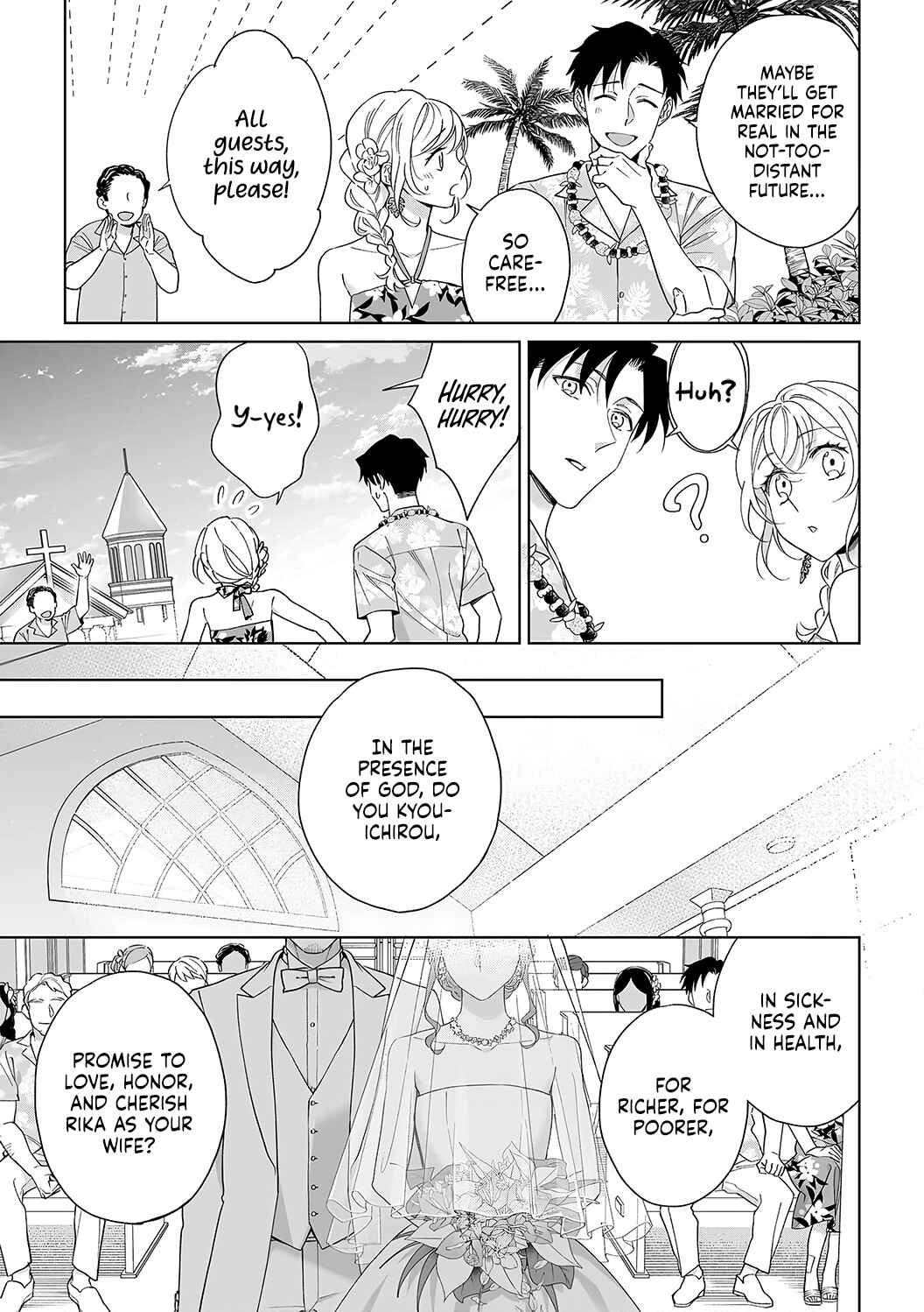 Page 8 Chapter 37 Goukon Aite wa Nikushoku Keikan?!