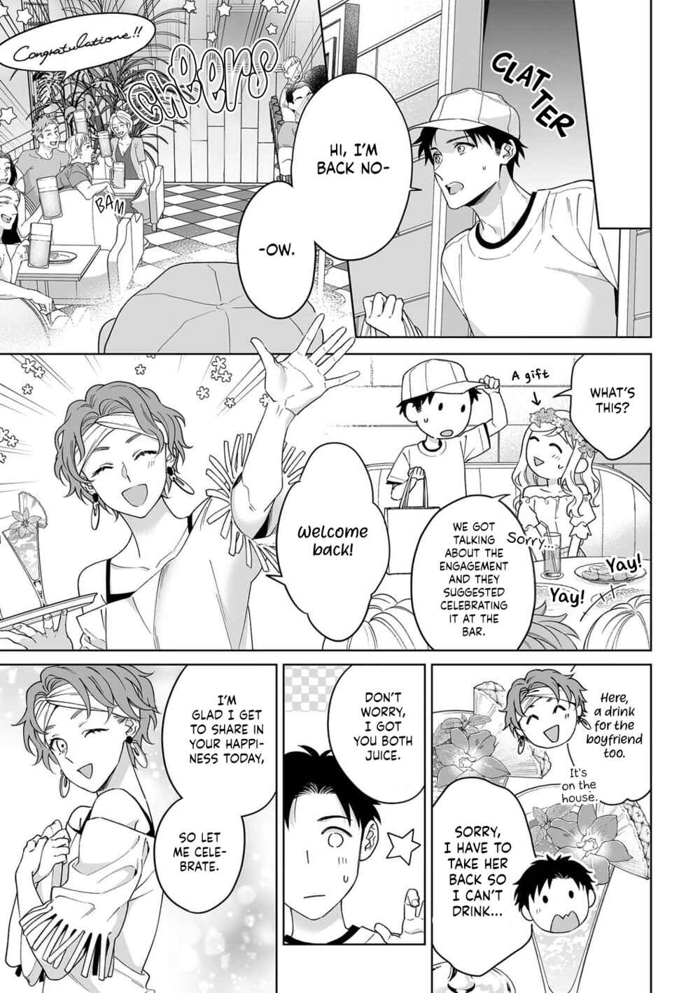 Page 10 Chapter 35 Goukon Aite wa Nikushoku Keikan?!