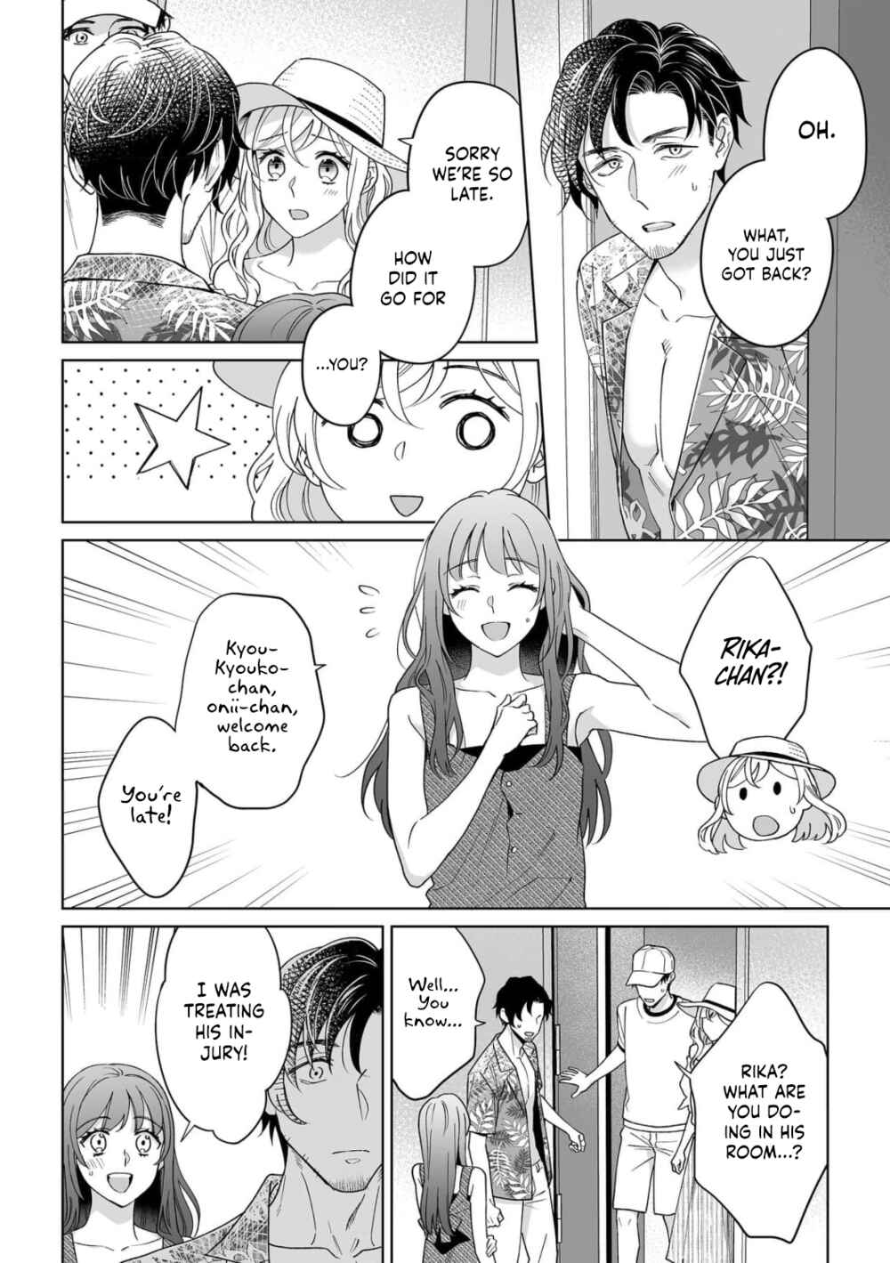 Page 15 Chapter 35 Goukon Aite wa Nikushoku Keikan?!