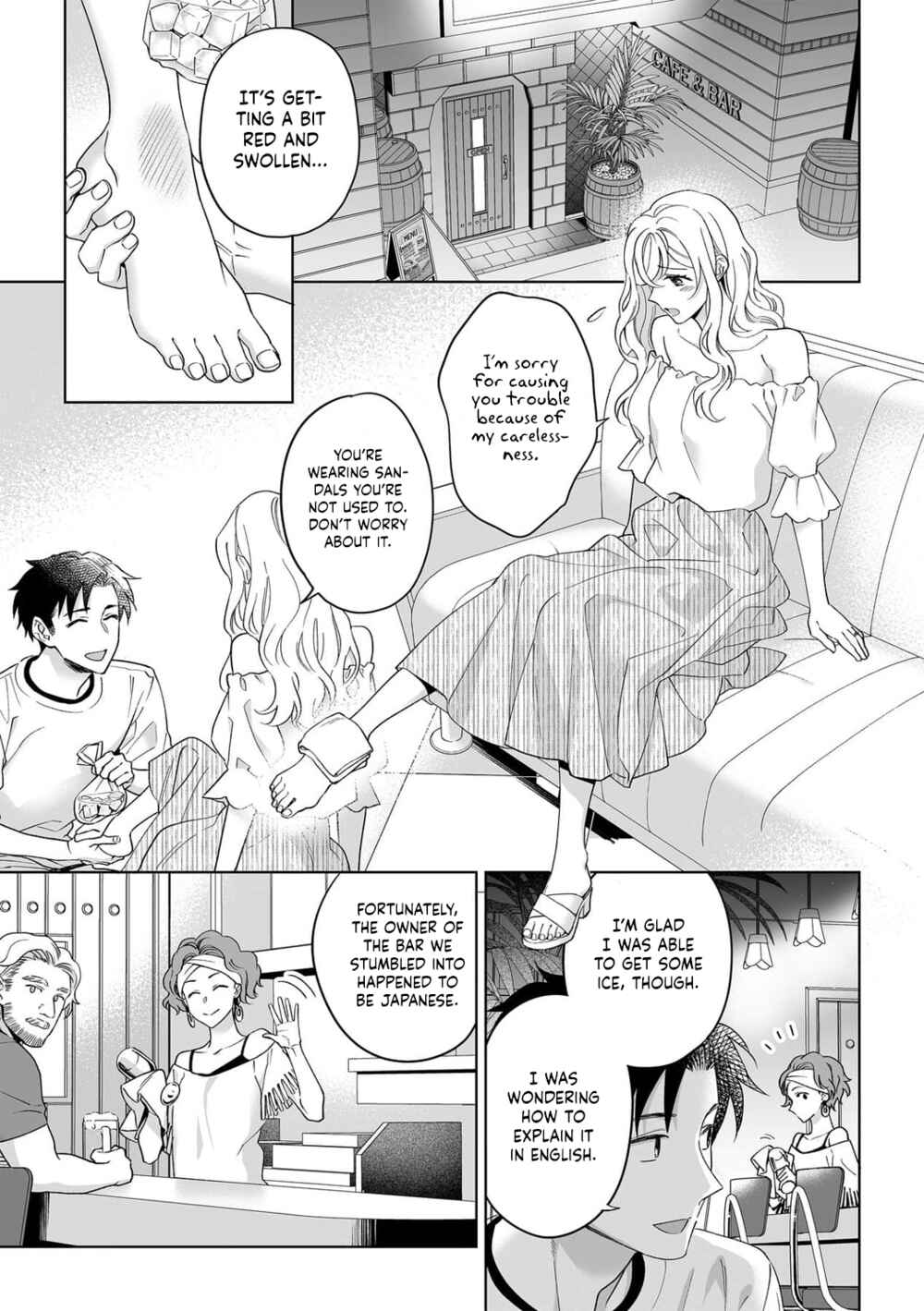 Page 4 Chapter 35 Goukon Aite wa Nikushoku Keikan?!