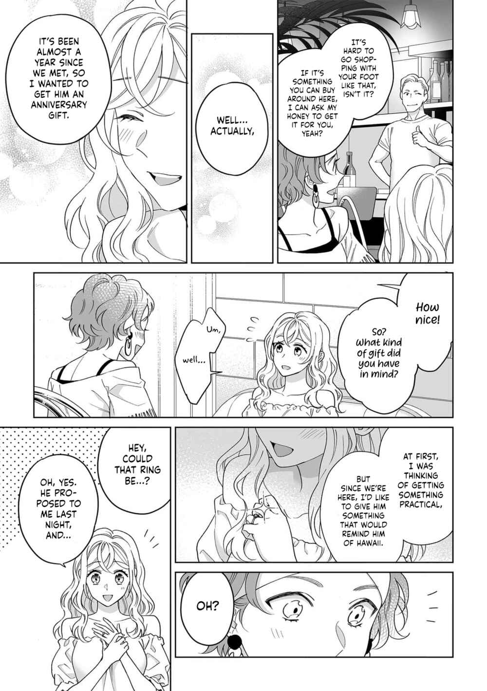 Page 8 Chapter 35 Goukon Aite wa Nikushoku Keikan?!