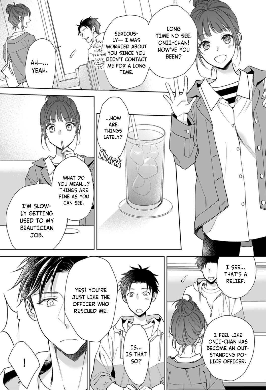 Page 7 Chapter 6 Goukon Aite wa Nikushoku Keikan?!