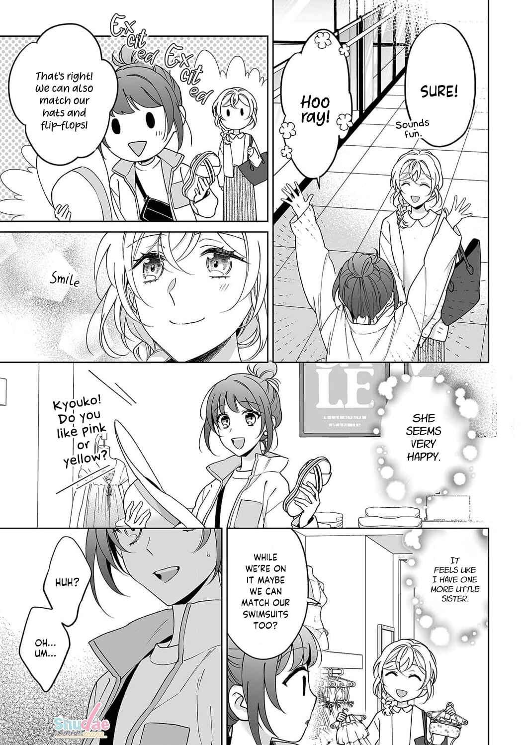 Page 19 Chapter 31 Goukon Aite wa Nikushoku Keikan?!