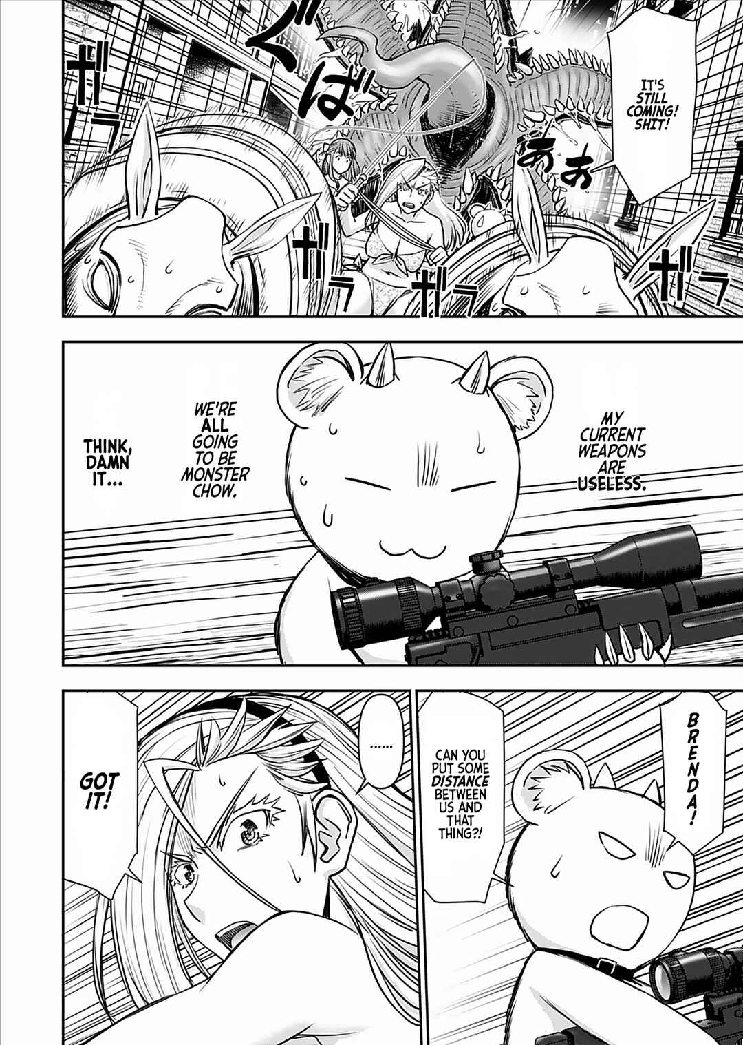 Page 8 Chapter 18 Isekai Sniper wa Onna Senshi no Mofumofu Aigan Doubutsu