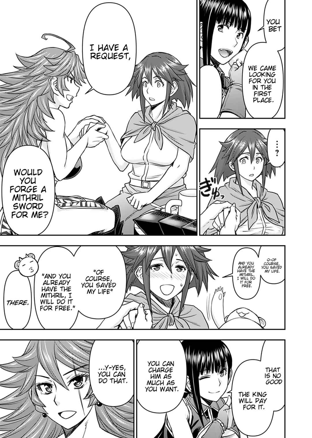 Page 13 Chapter 14 Isekai Sniper wa Onna Senshi no Mofumofu Aigan Doubutsu