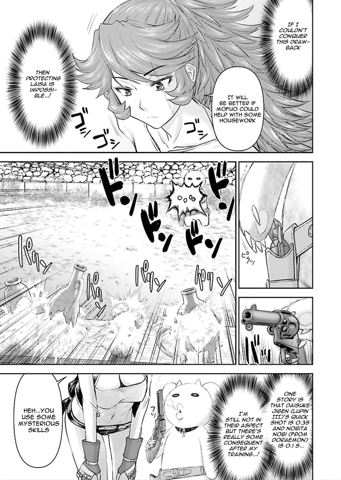 Page 7 Chapter 3 Isekai Sniper wa Onna Senshi no Mofumofu Aigan Doubutsu
