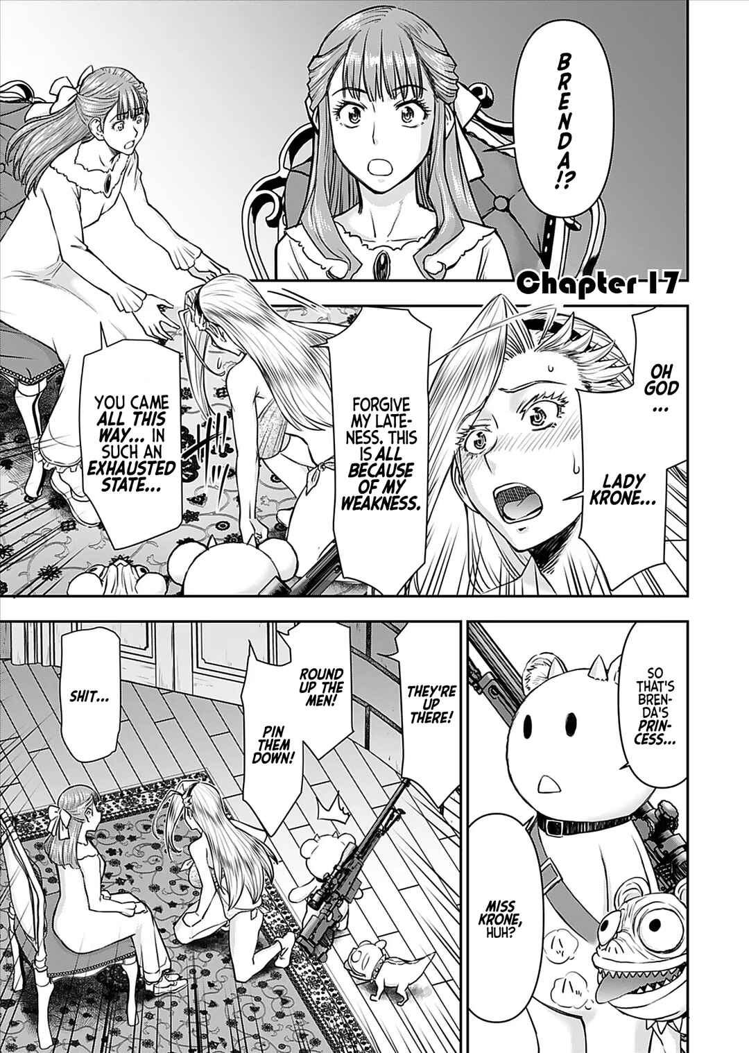 Page 2 Chapter 17 Isekai Sniper wa Onna Senshi no Mofumofu Aigan Doubutsu