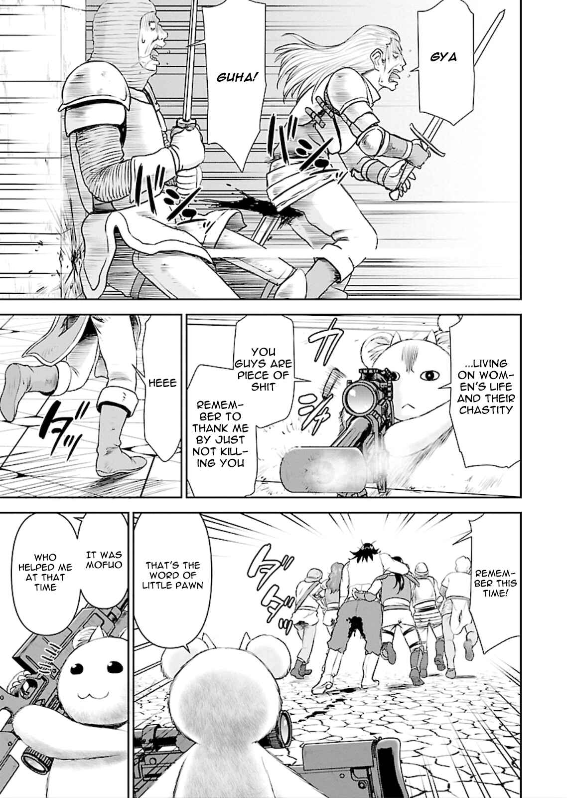 Page 21 Chapter 2 Isekai Sniper wa Onna Senshi no Mofumofu Aigan Doubutsu
