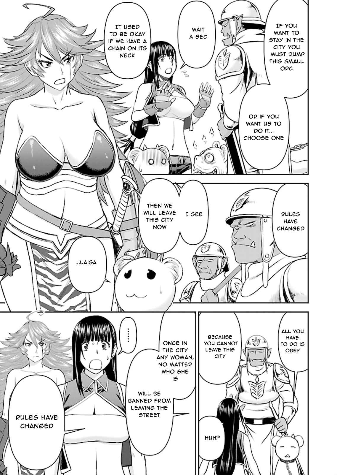 Page 9 Chapter 8 Isekai Sniper wa Onna Senshi no Mofumofu Aigan Doubutsu
