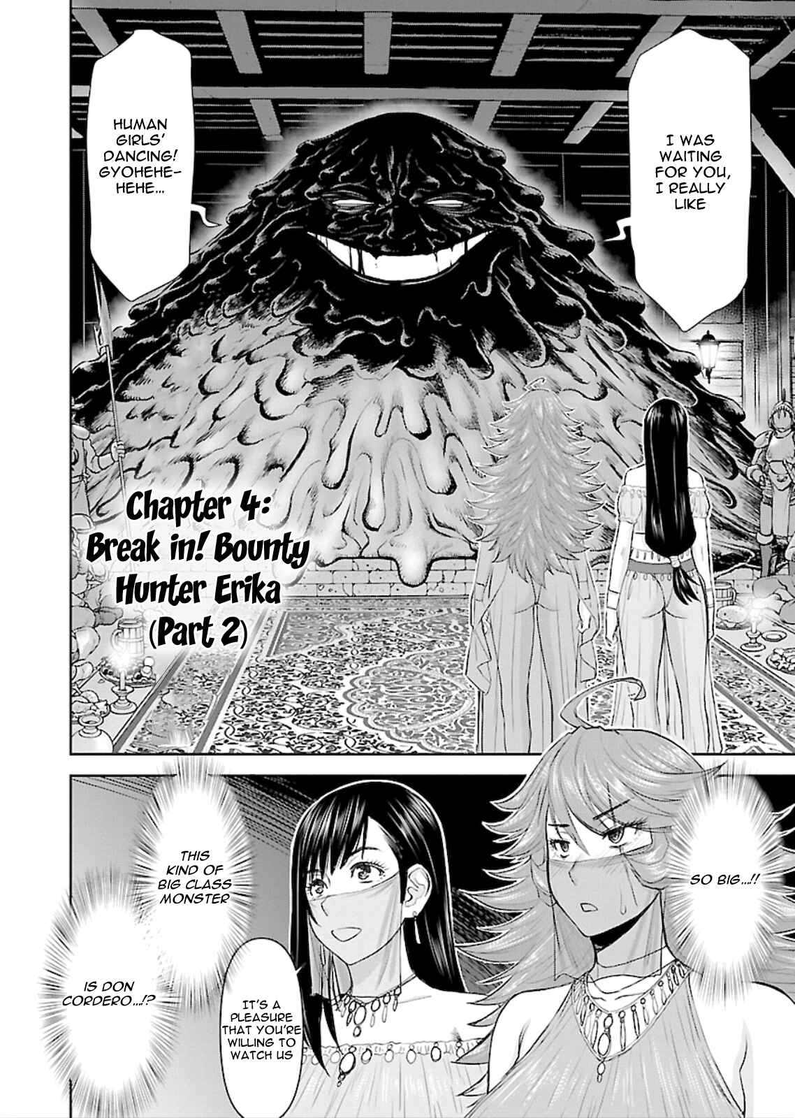 Page 4 Chapter 4 Isekai Sniper wa Onna Senshi no Mofumofu Aigan Doubutsu