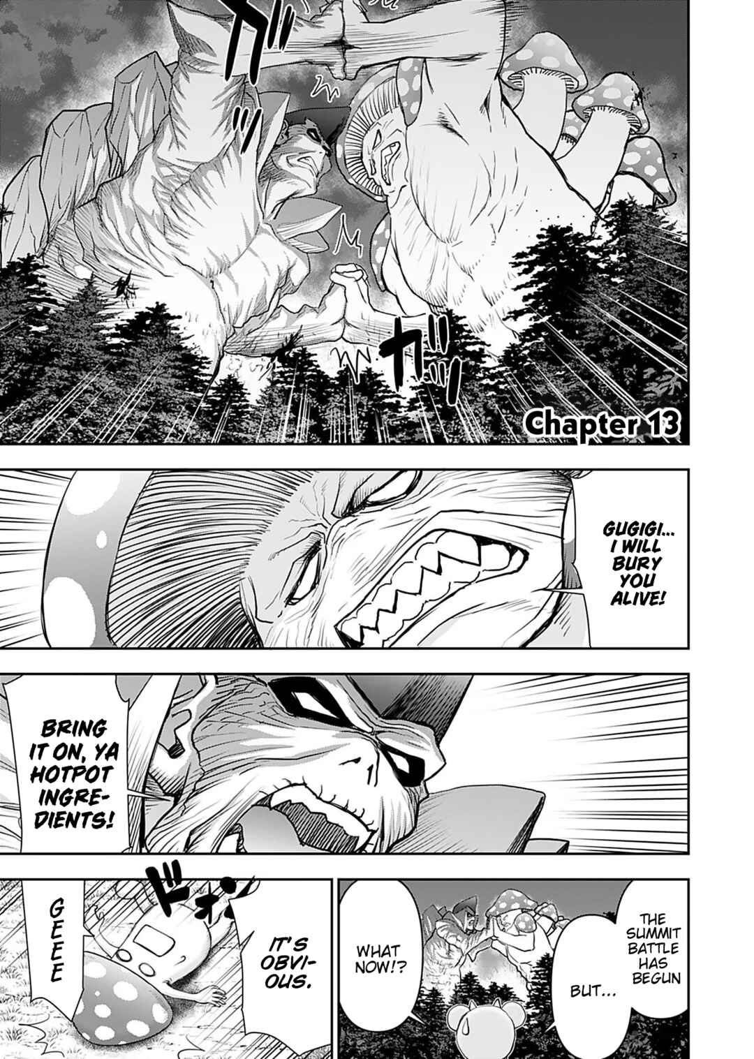 Page 1 Chapter 13 Isekai Sniper wa Onna Senshi no Mofumofu Aigan Doubutsu