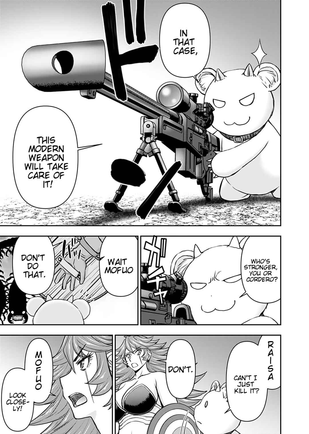 Page 14 Chapter 13 Isekai Sniper wa Onna Senshi no Mofumofu Aigan Doubutsu
