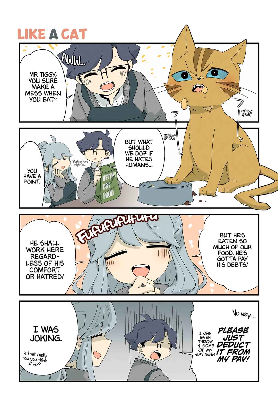 Page 1 Chapter 93 Neko no Te datte Yaku ni Tatsu