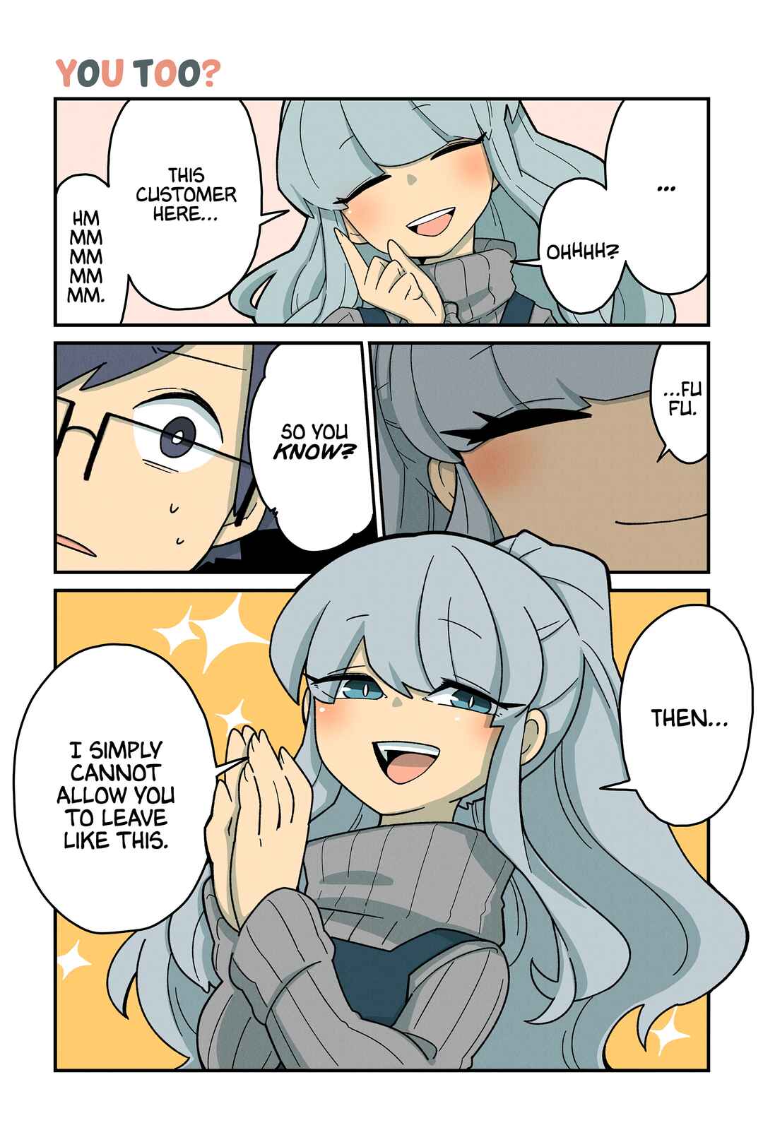 Page 1 Chapter 61 Neko no Te datte Yaku ni Tatsu
