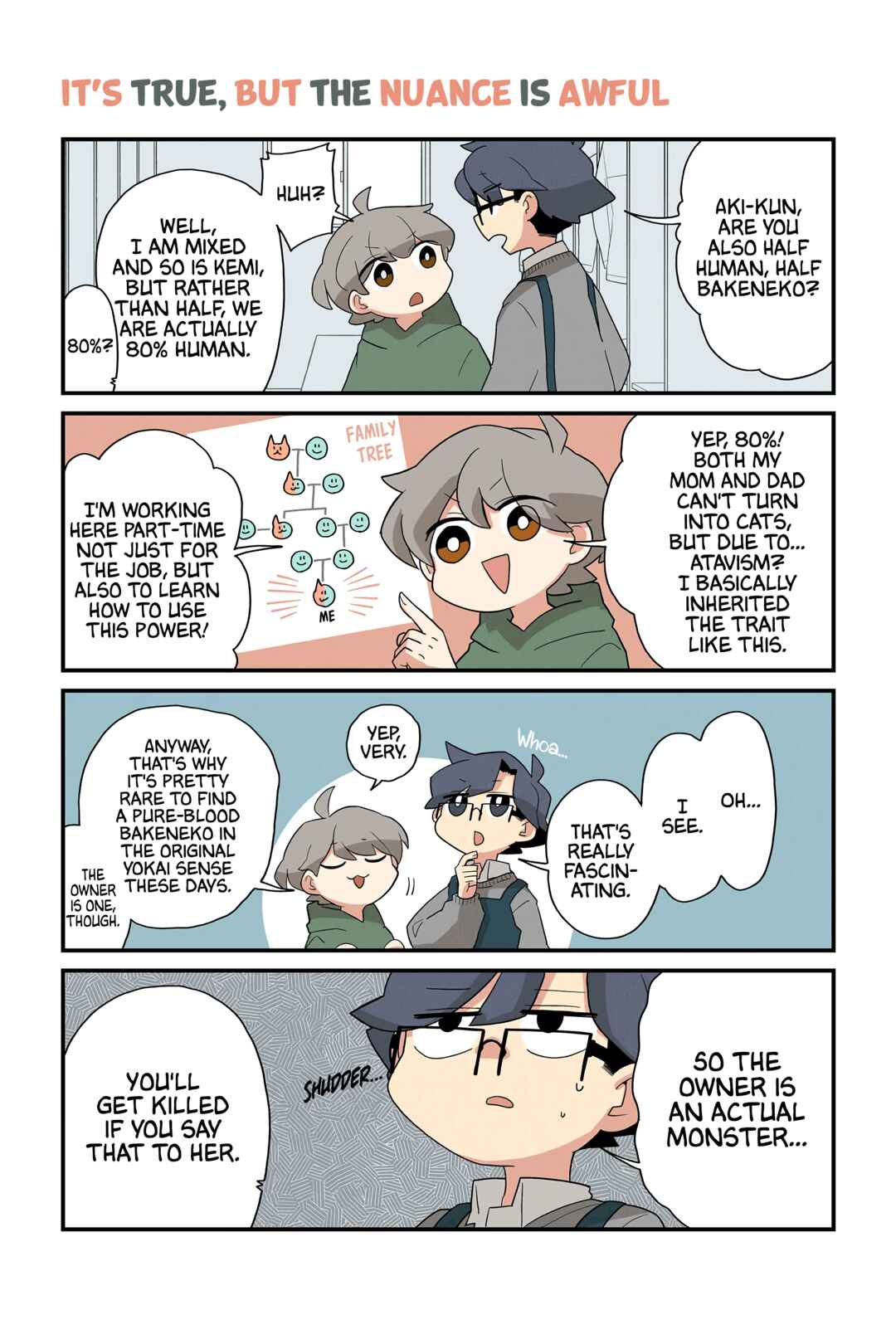 Page 1 Chapter 175 Neko no Te datte Yaku ni Tatsu
