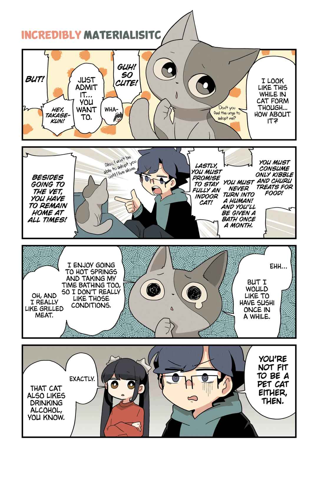 Page 1 Chapter 187 Neko no Te datte Yaku ni Tatsu