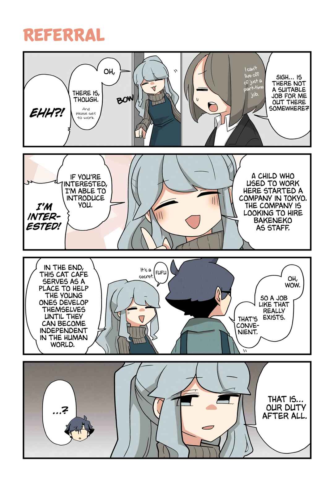 Page 1 Chapter 188 Neko no Te datte Yaku ni Tatsu
