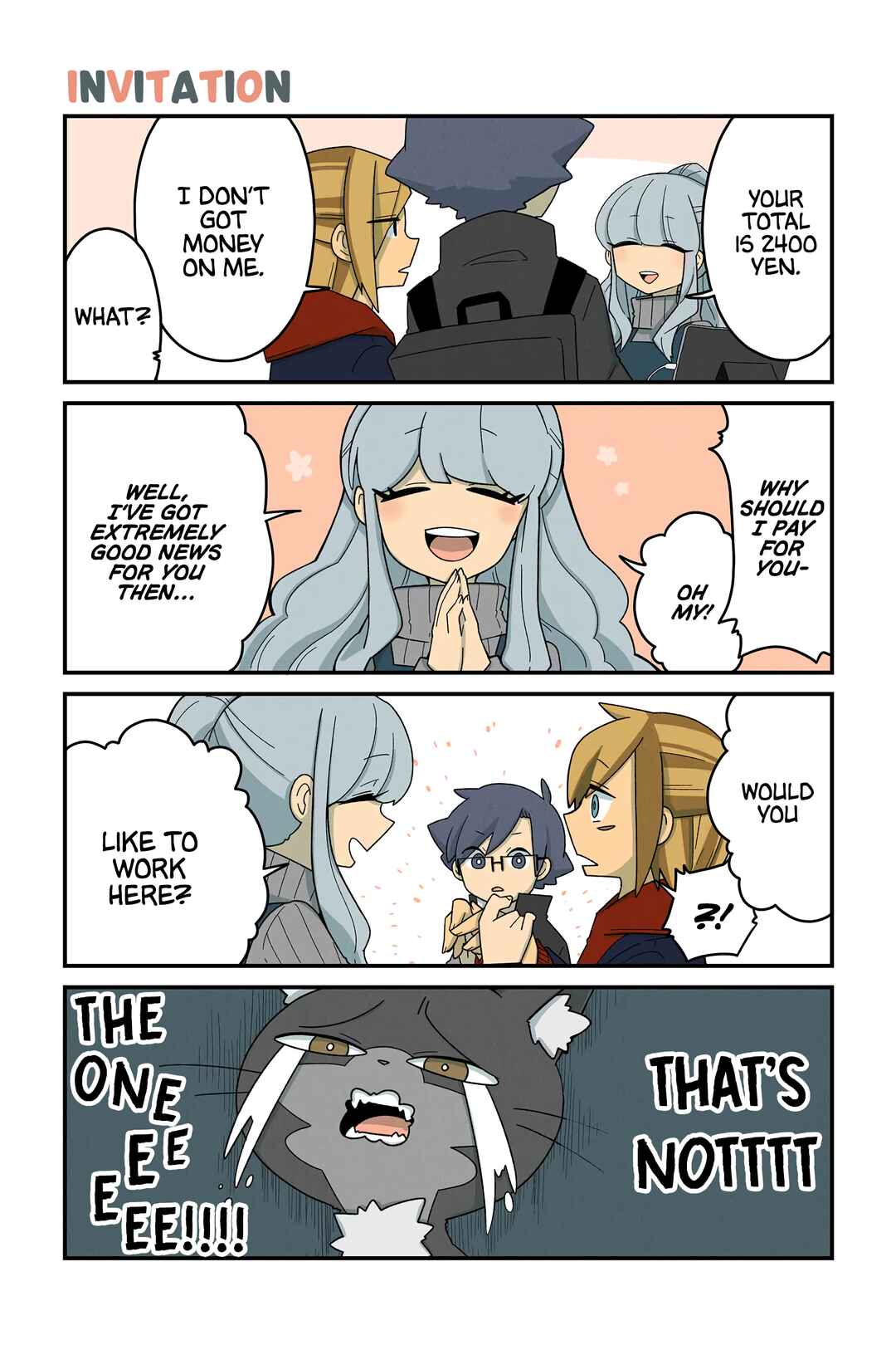 Page 1 Chapter 59 Neko no Te datte Yaku ni Tatsu